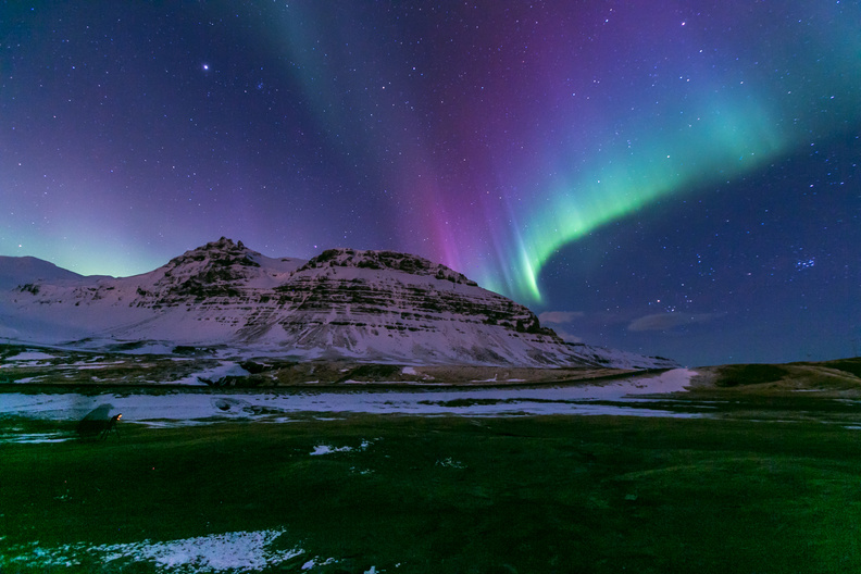 Northern Light Aurora Iceland